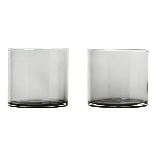 Blomus Mera 63915 bicchiere vetro 0,2 l fume 2pz