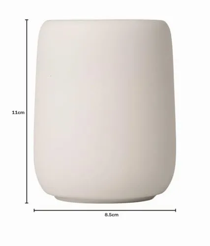 Blomus Sono 69057 Portaspazzolino Ceramica Moonbeam 0,3 L