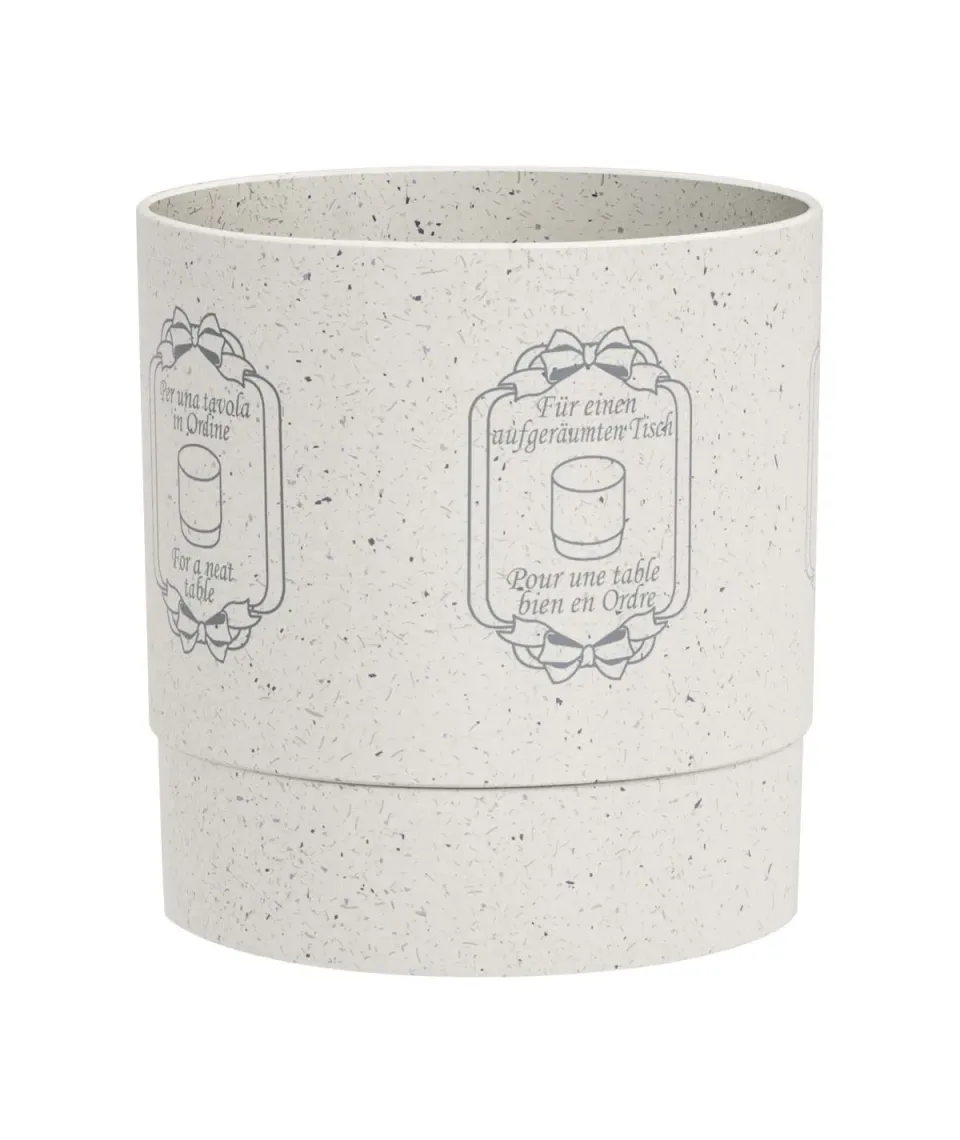 Marplast Woodplastic 573 cestino da tavolo Light Wood