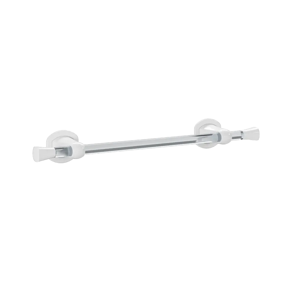 Marplast Plus 792 Barra Portasalviette Bianco Plastica