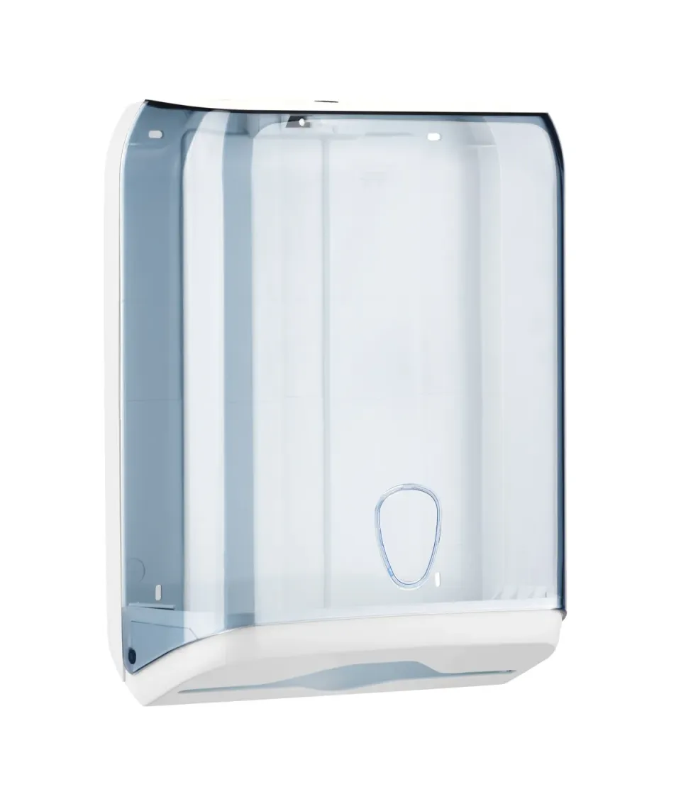 Marplast Plus 593 distributore carta asciugamani trasparente 600 fogli