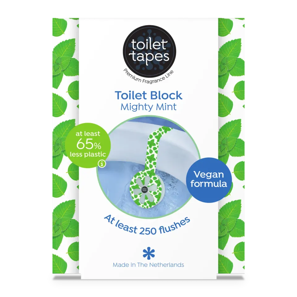 Toilet Tapes Mighty Mint pacco 24 blocchi WC menta