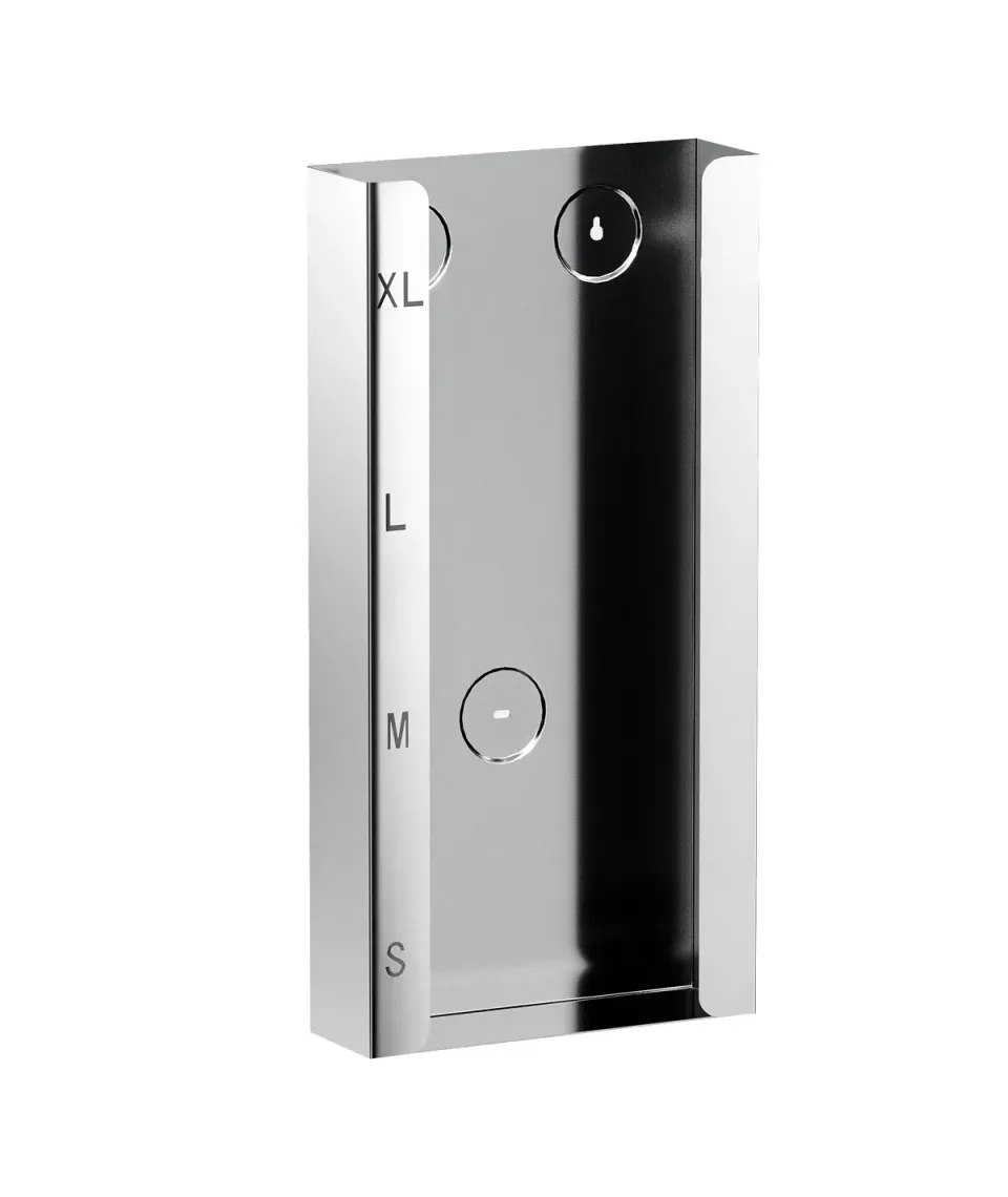 Marplast Inox 897 dispenser guanti monouso 4 scatole acciaio