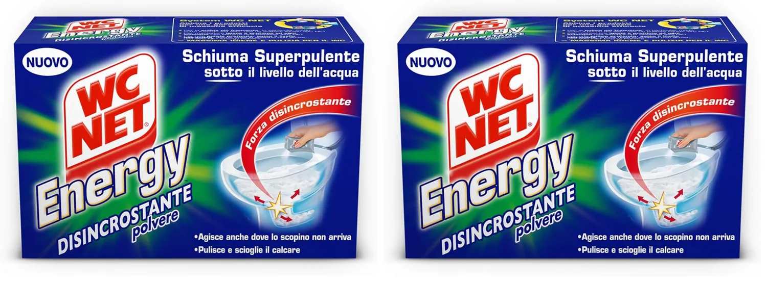 WC Net Energy disincrostante polvere 12 confezioni
