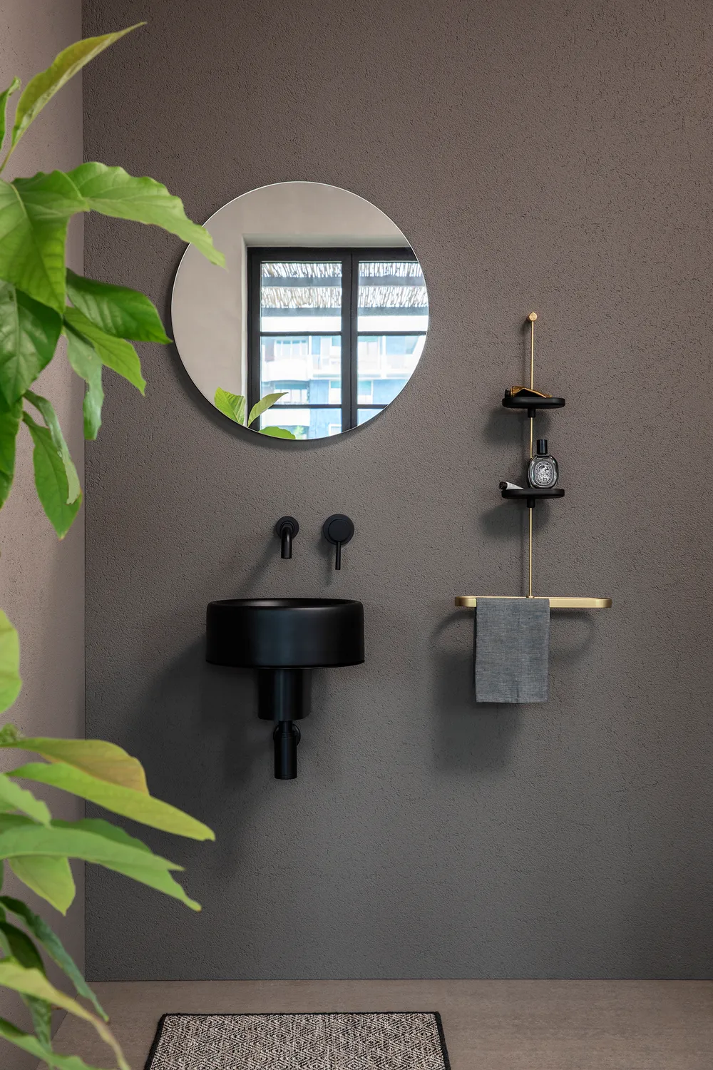 Geelli Rivedo specchio tondo ovale con led