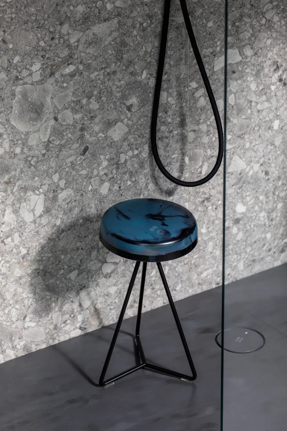 Geelli Orbita sgabello in gel pezzo unico