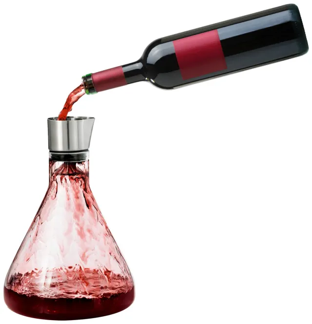 Blomus Delta Caraffa Vino 2 L in Vetro con Filtro