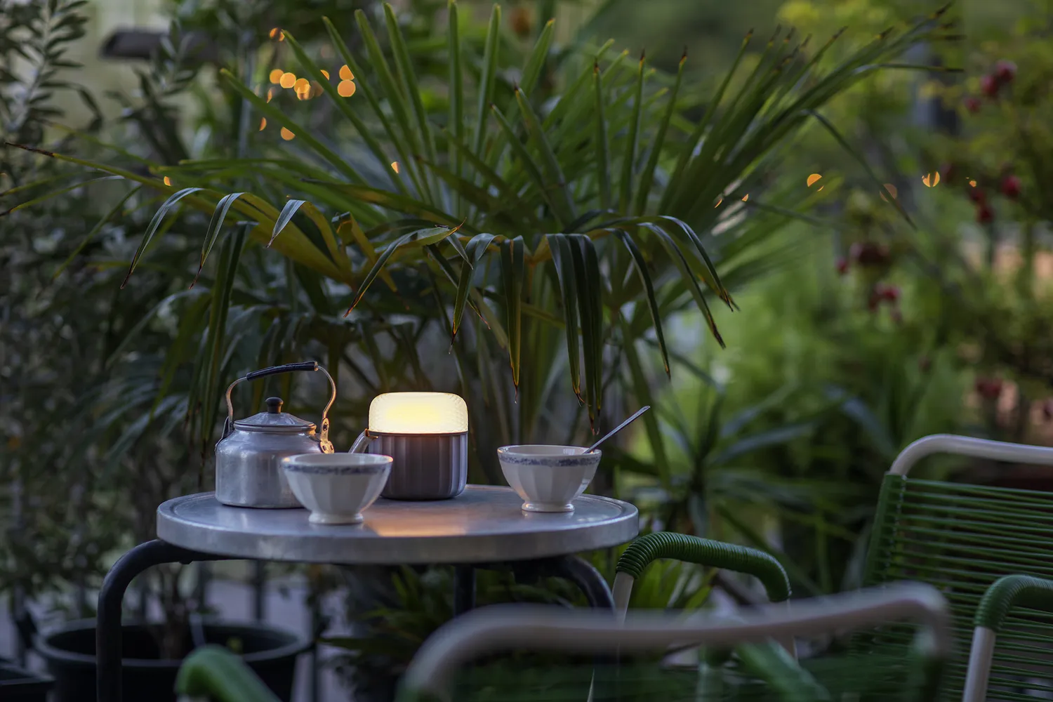 Geelli Eva lampada LED ricaricabile touch 3 luci