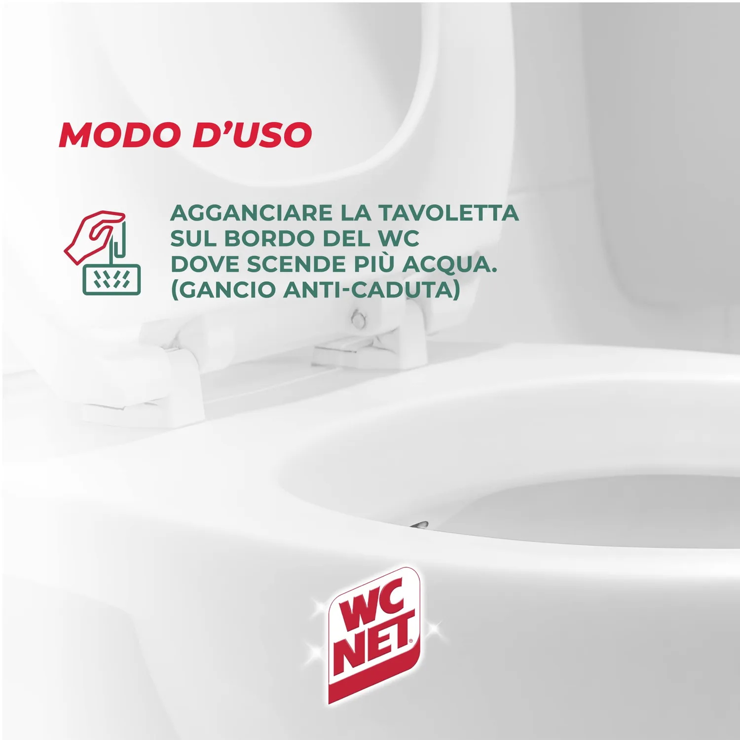 Wc Net Candeggina New Profumata tavoletta wc 24 pz sbiancante