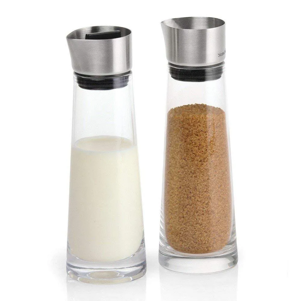 Blomus Macchiato 63510 set zucchero panna vetro