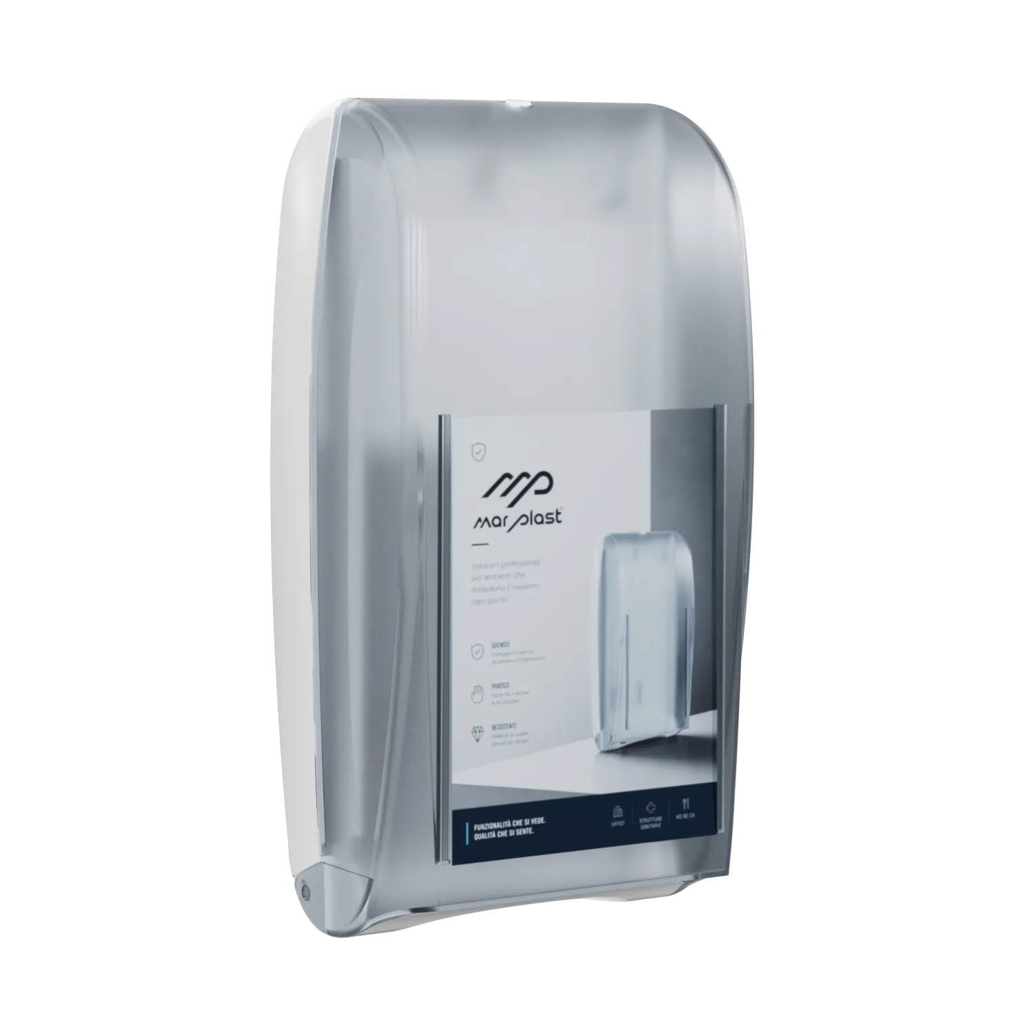 Marplast Kompatto 899 Bianco dispenser tovaglioli 600 pz