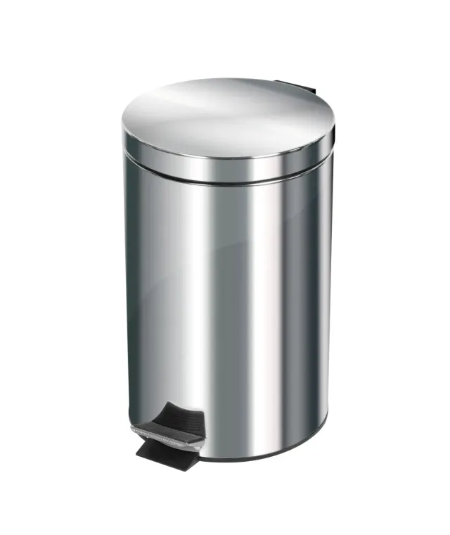 Marplast Inox 549 pattumiera pedale 12 litri inox