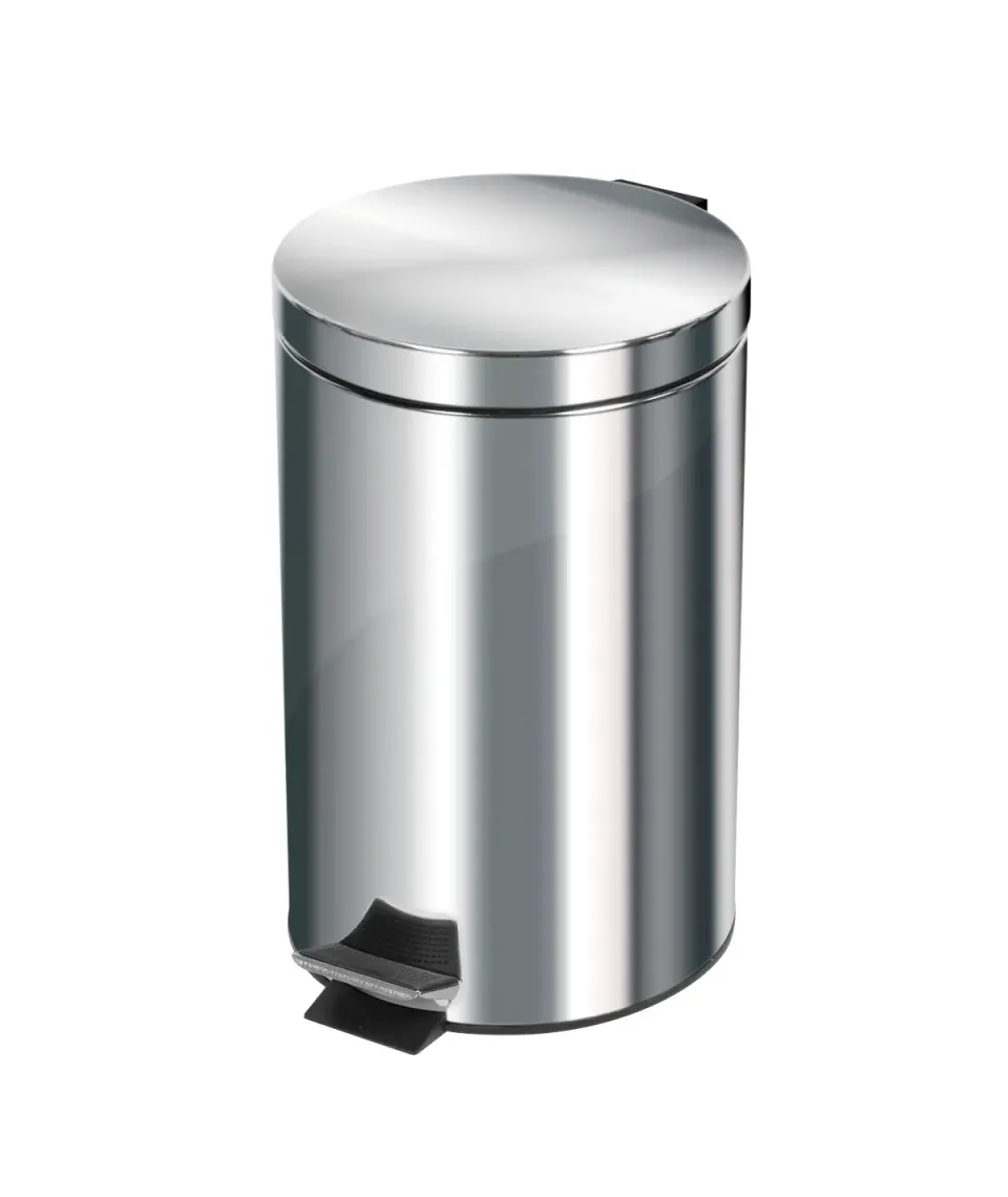 Marplast Inox 549 pattumiera pedale 12 litri inox