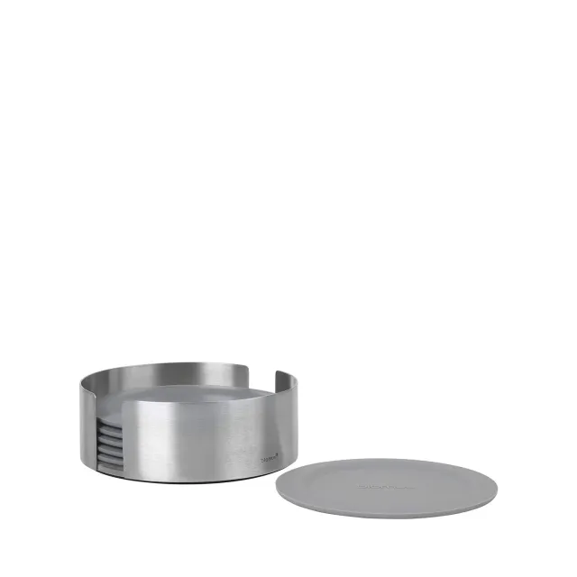 Blomus Lareto 64063 sottobicchieri silicone sharkskin 6 pezzi