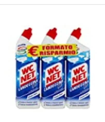 Wc Net Extra White candeggina gel Ocean Fresh 700 ml x 3