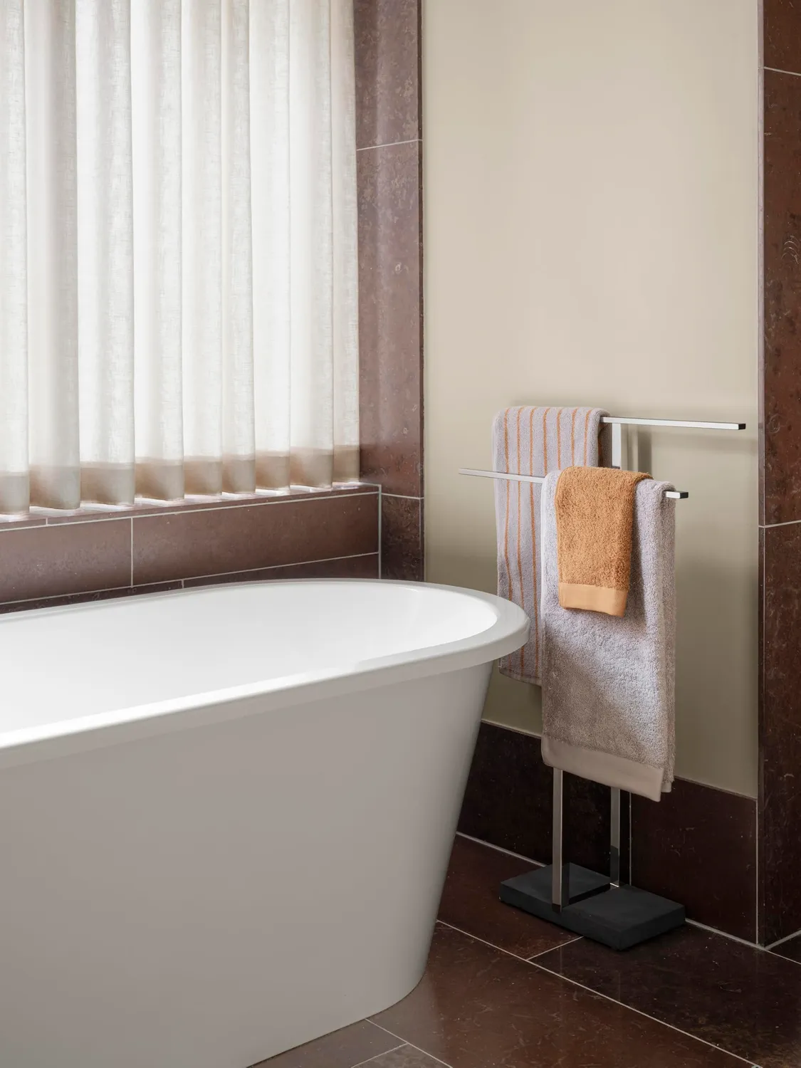 Blomus Riva telo bagno 70x140 cm beige cotone bio
