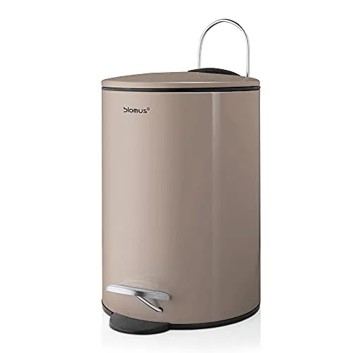 Blomus Tubo Pattumiera Pedale 3 L Grigio Talpa