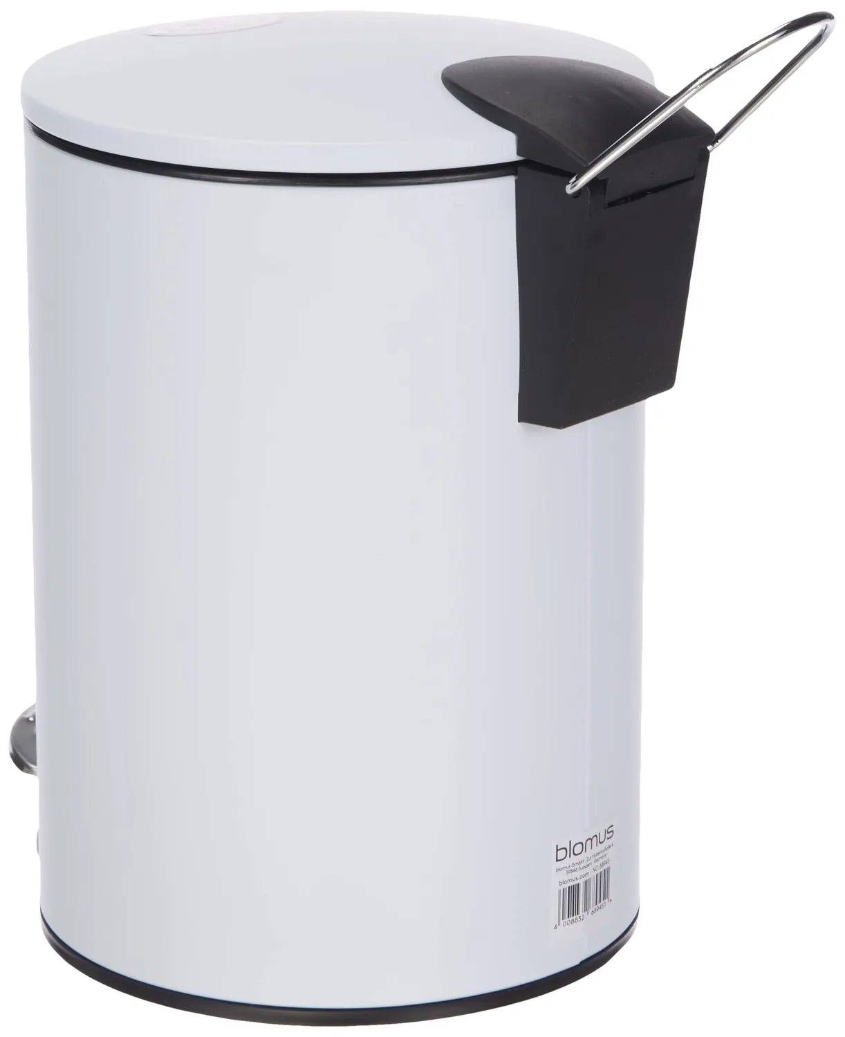 Blomus Tubo 68945 pattumiera pedale bianca 3 L