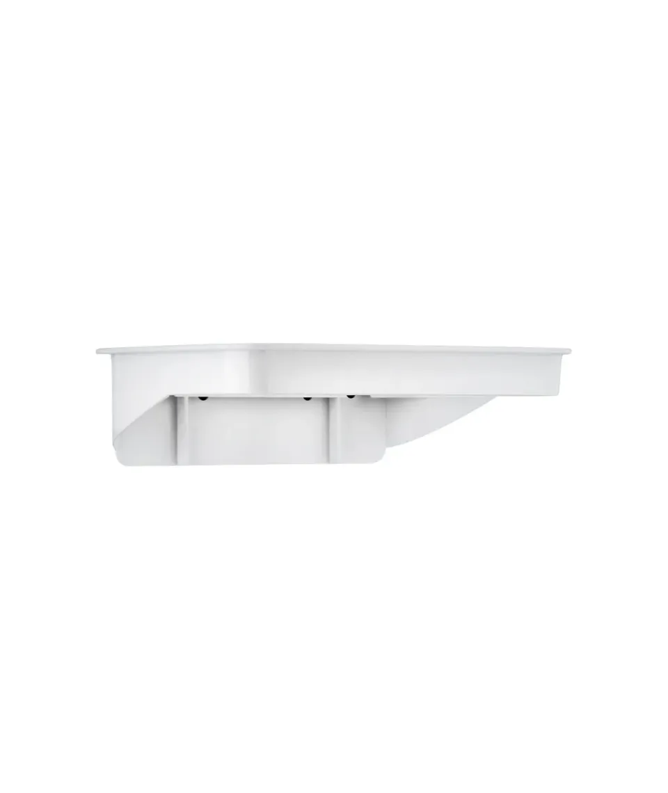 Marplast Plus 664 supporto cestino bianco parete