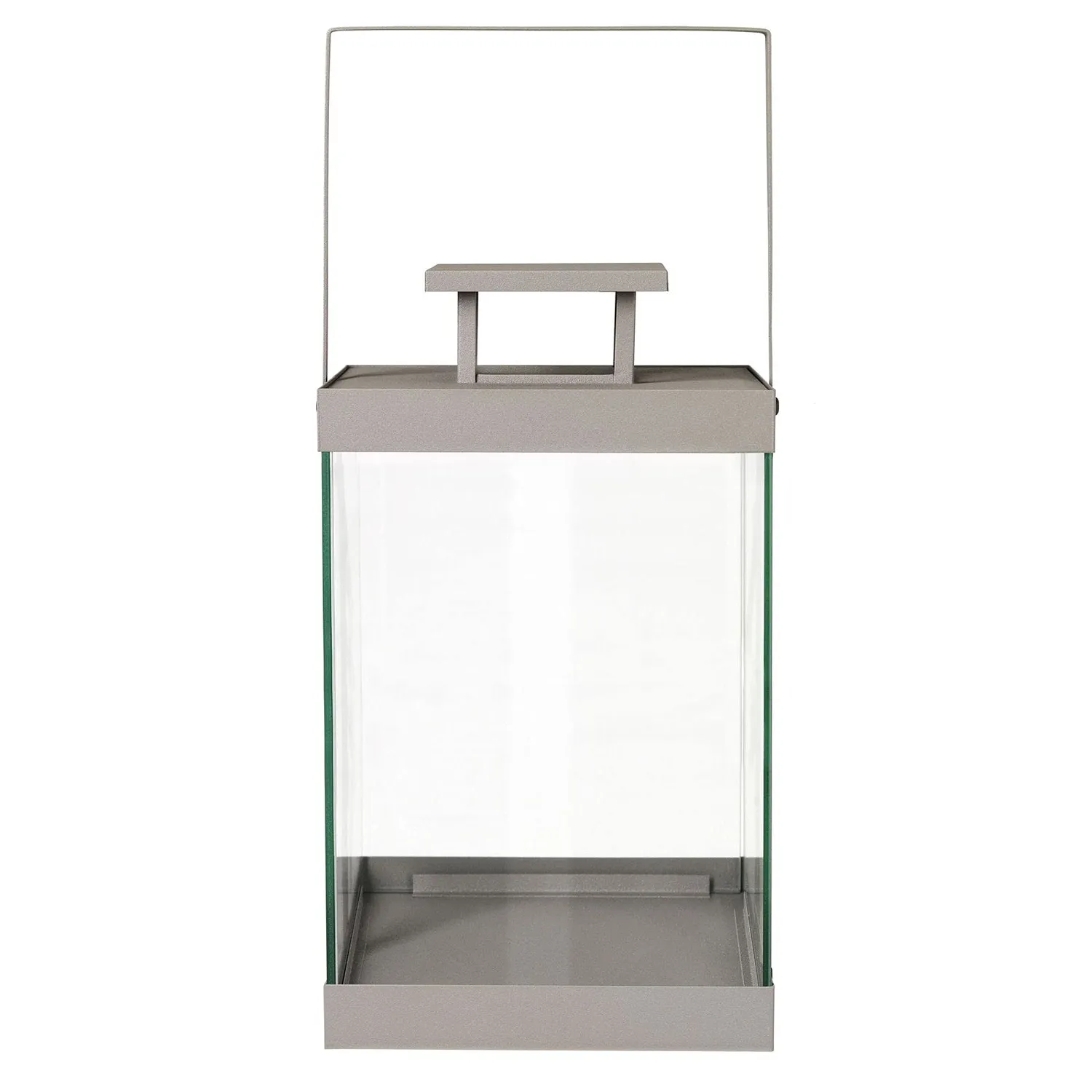 Blomus Lanterna L Nera Metallo Vetro 46 cm senza Candela