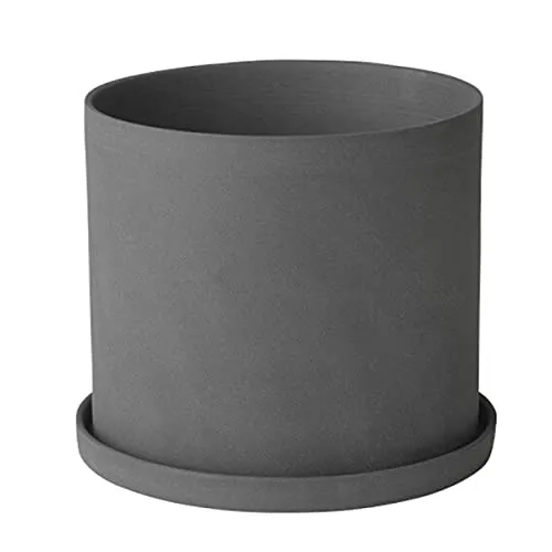 Blomus 65975 vaso erbe aromatiche S grigio porcellana