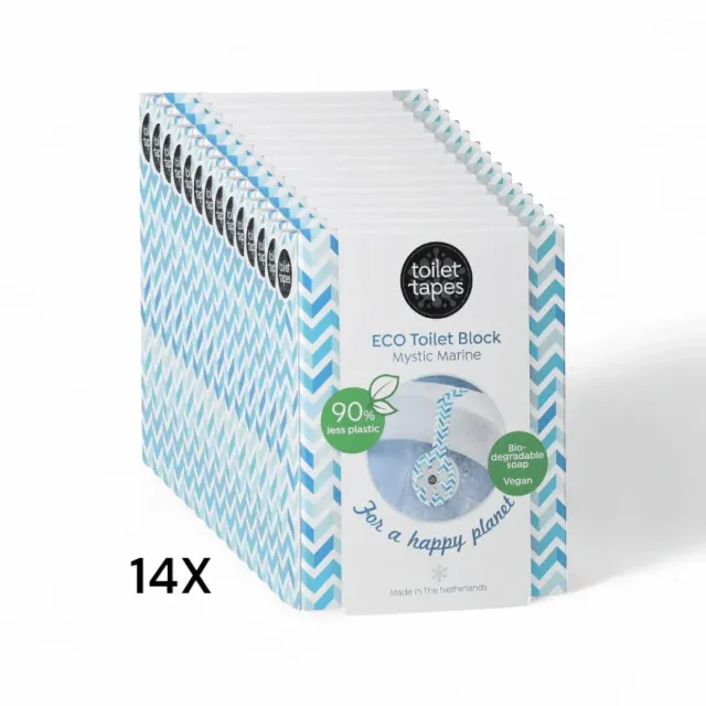 Toilet Tapes Mystic Marine profumatore wc 14 pezzi marino