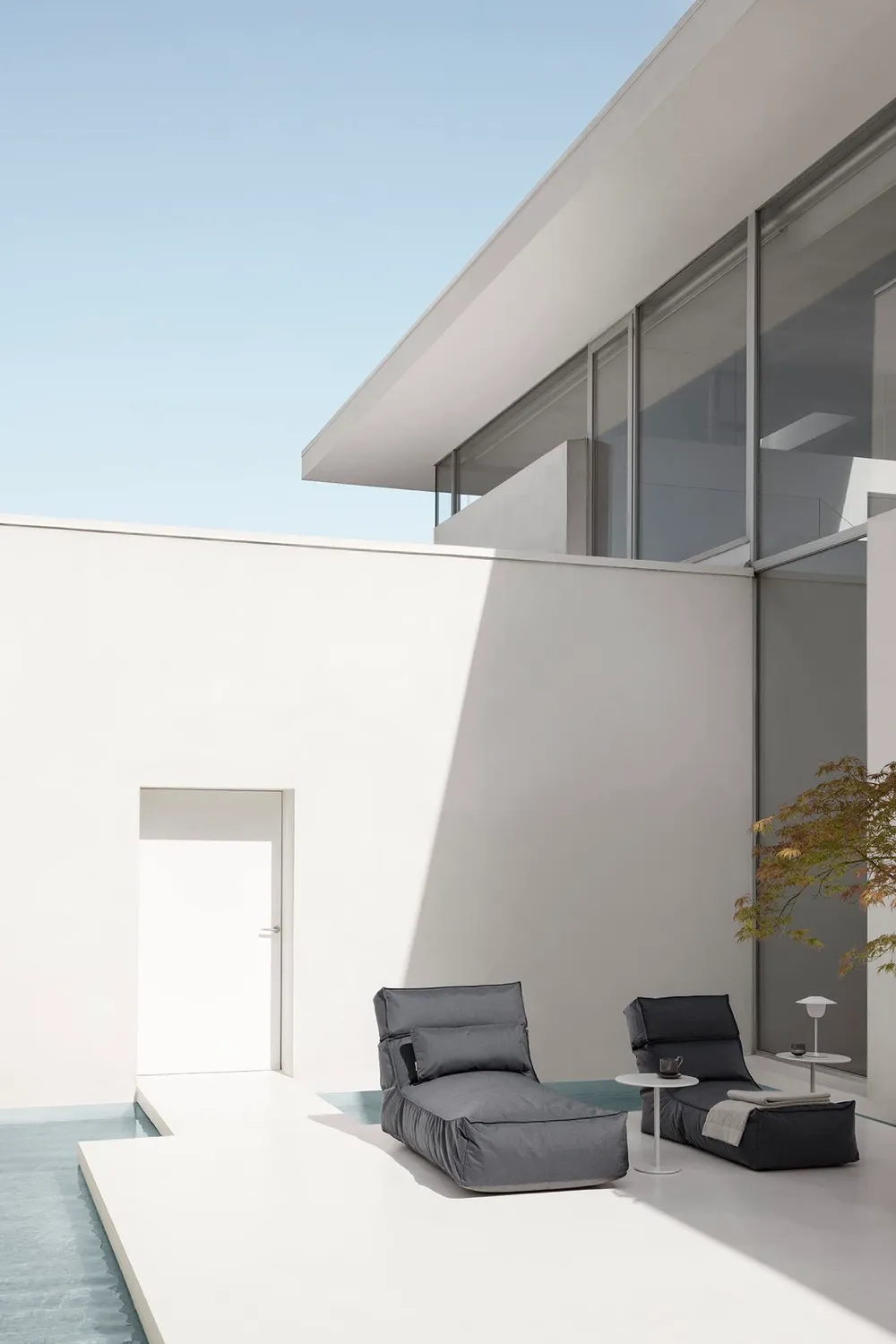 Blomus Riva telo bagno 70x140 cm beige cotone bio