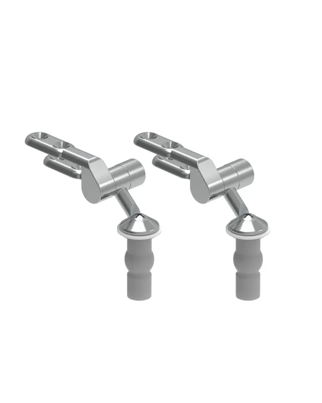 Saniplast 2FSE542460 kit cerniera WC Epoca acciaio