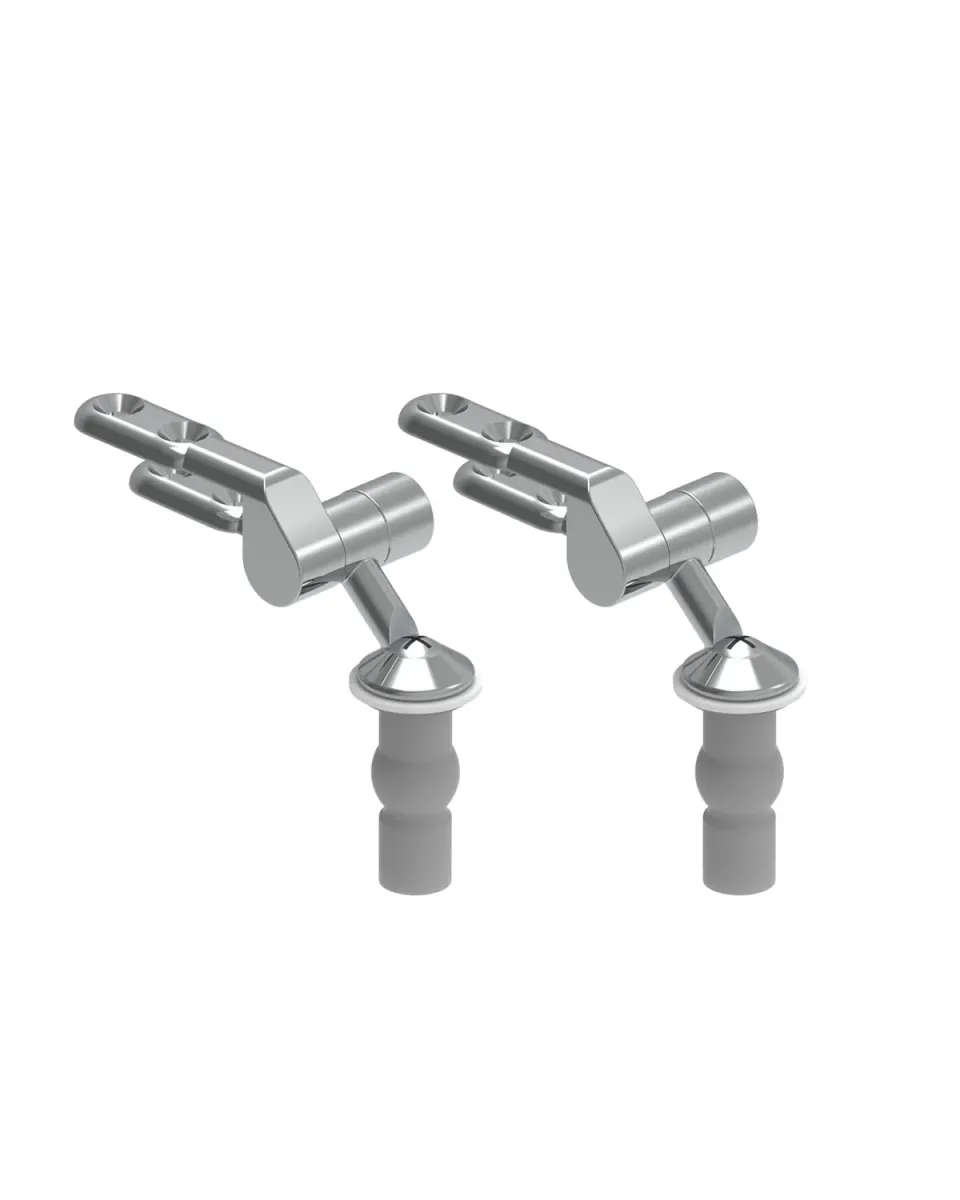 Saniplast 2FSE542460 kit cerniera WC Epoca acciaio
