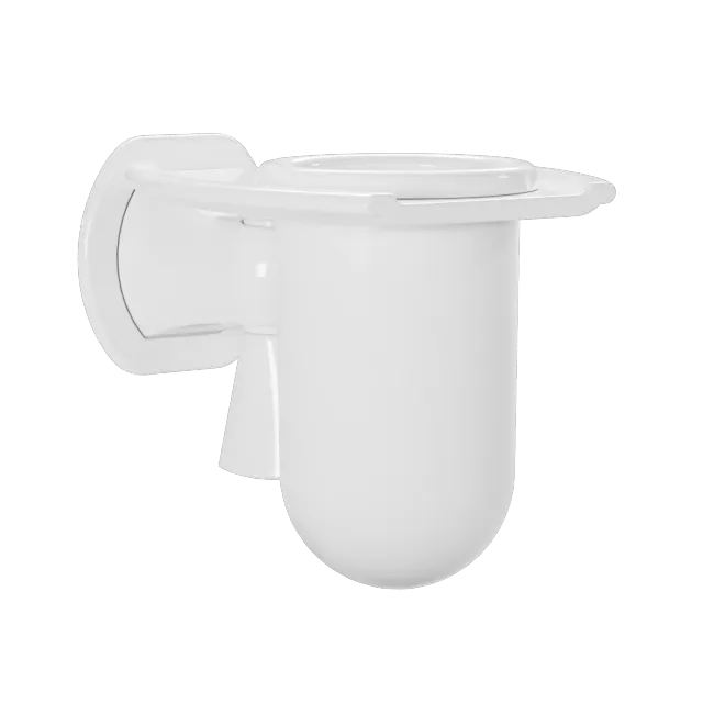 Marplast Plus 794 porta spazzolino parete bianco hotel