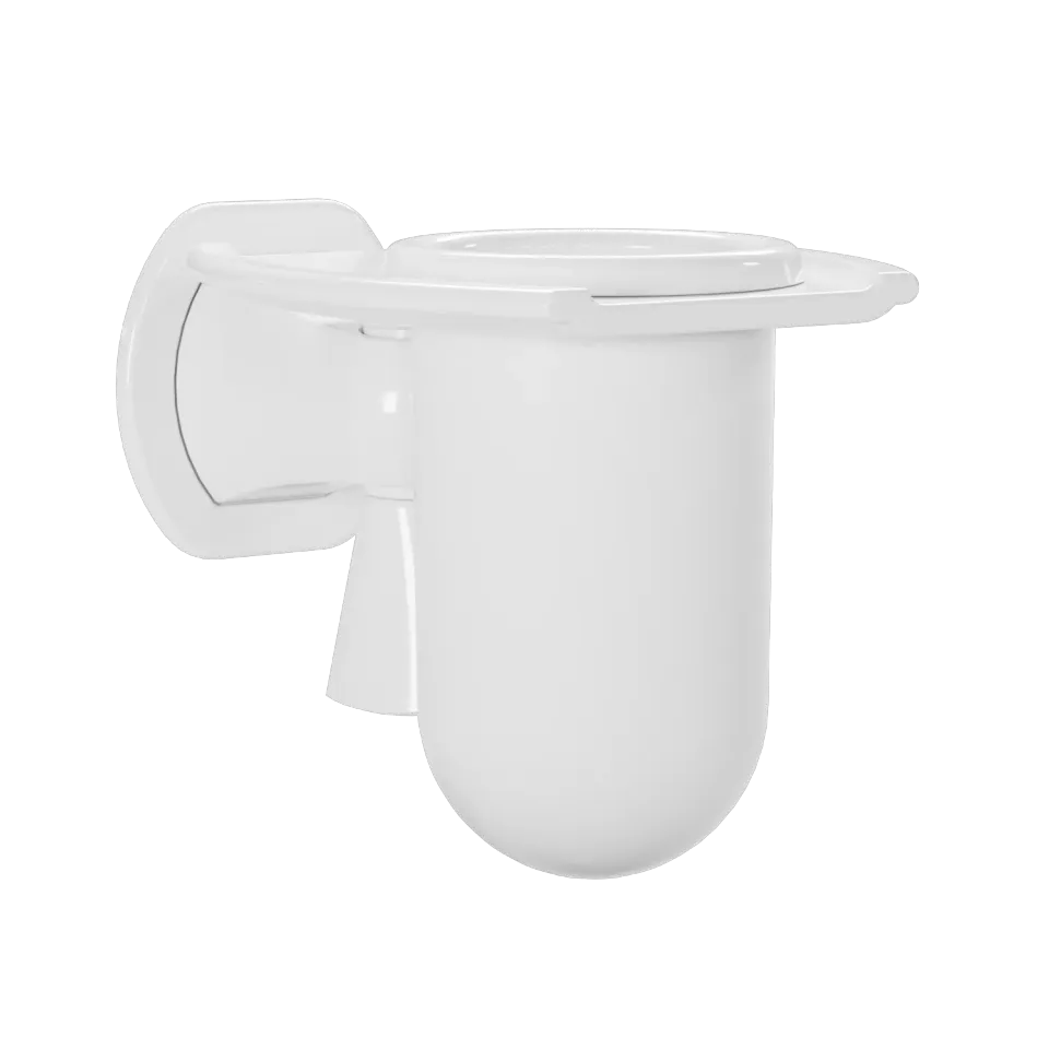 Marplast Plus 794 porta spazzolino parete bianco hotel