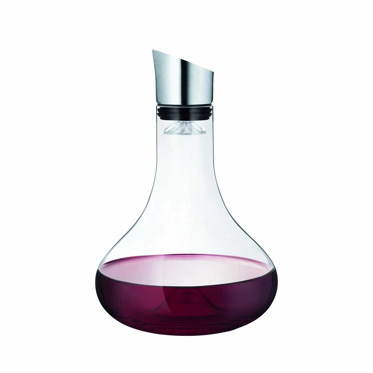 Blomus Alpha decanter caraffa vino 1 l acciaio vetro
