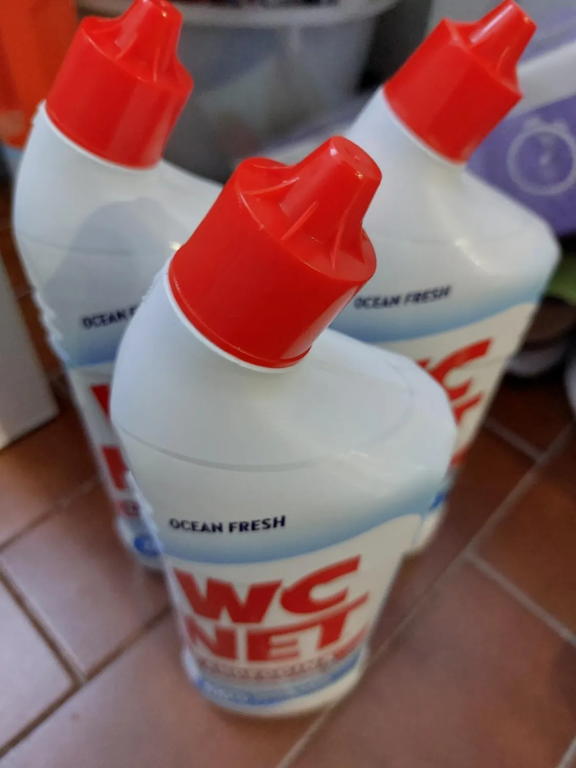 Wc Net Extra White candeggina gel Ocean Fresh 700 ml x 3