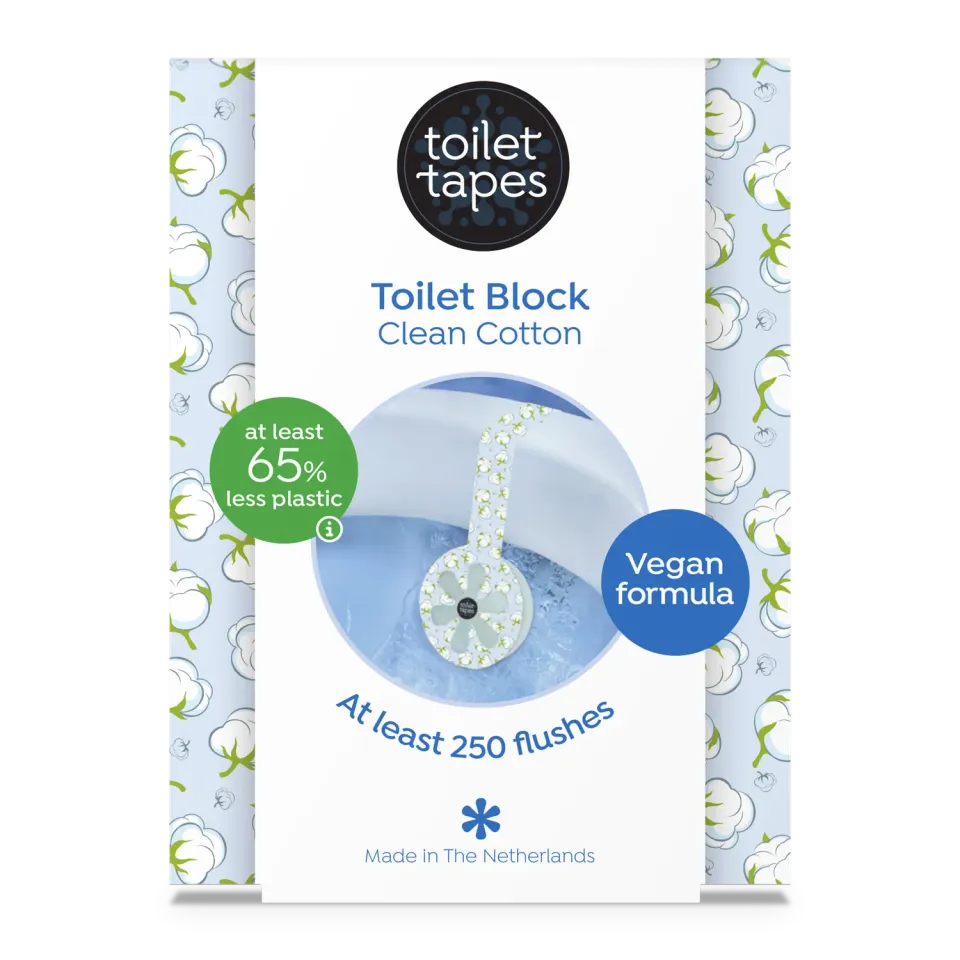 Toilet Tapes Clean Cotton tavoletta wc 24 pezzi cotone