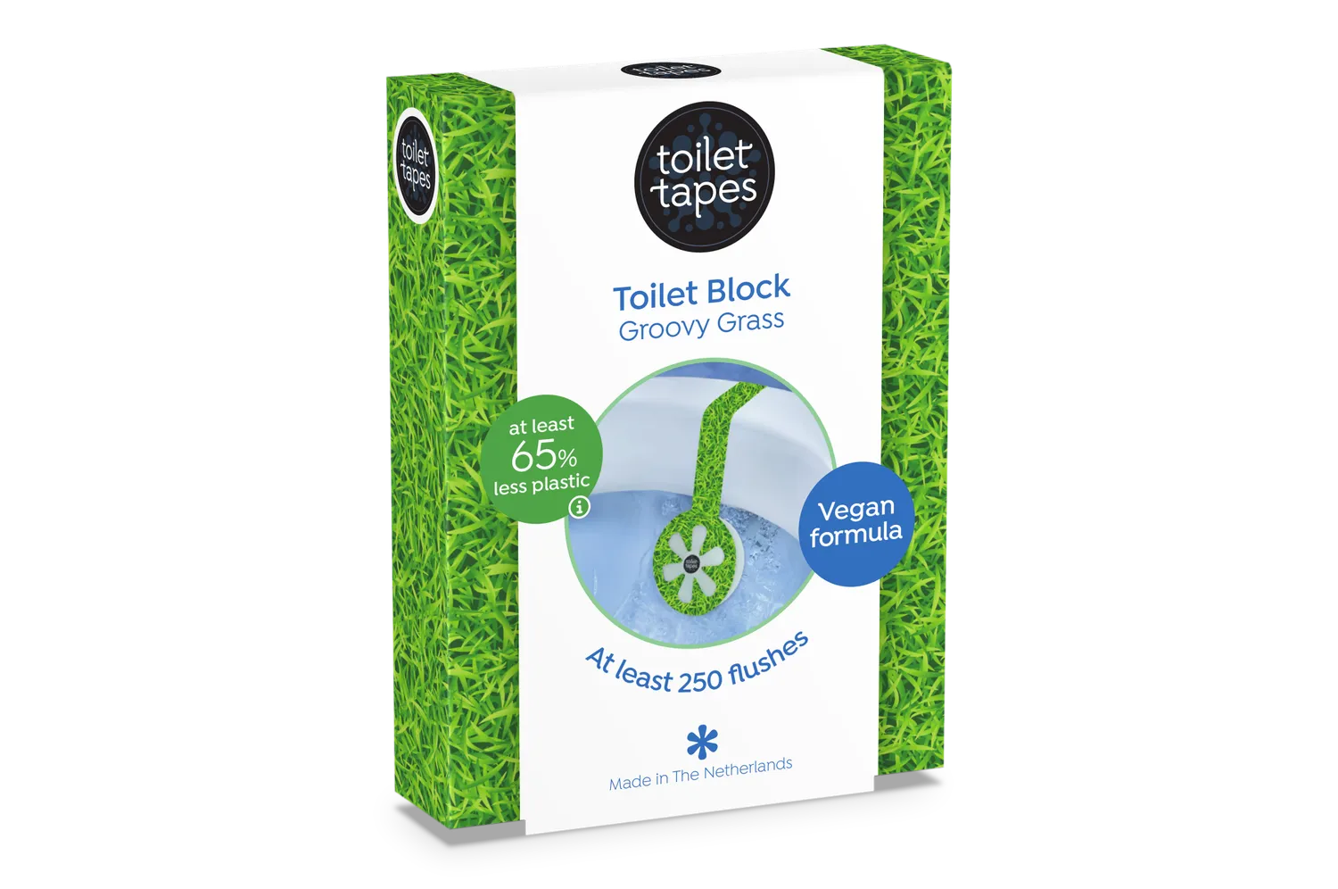 Toilet Tapes Groovy Grass strisce WC 24 pezzi erba fresca