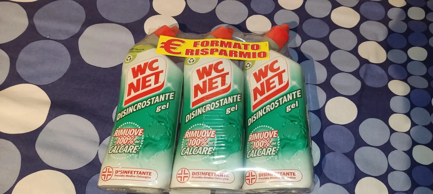 Wc Net Disincrostante gel wc disinfettante 700 ml x 12