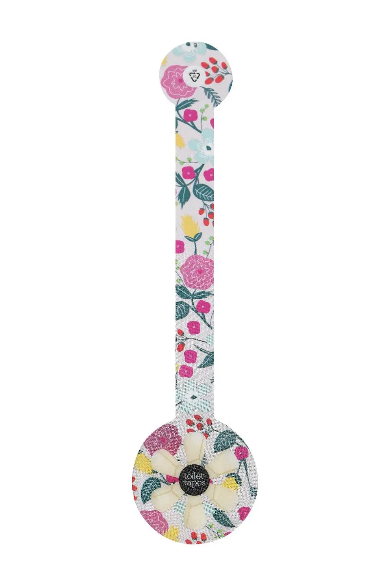 Toilet Tapes Floral Fest strisce WC 24 pezzi floreale