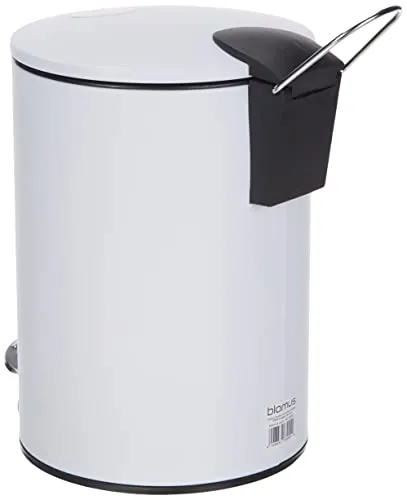 Blomus Tubo 68945 pattumiera pedale bianca 3 L
