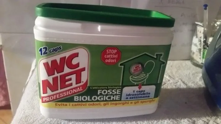 WC Net Professional capsule fosse biologiche 20 pz enzimi