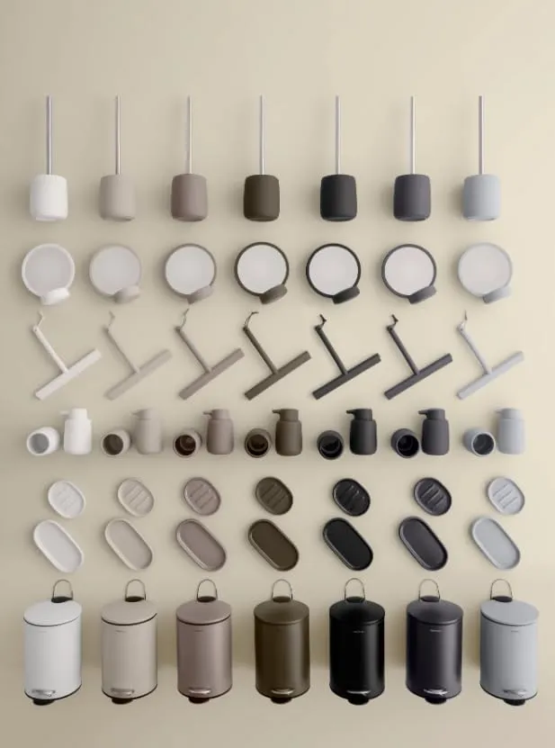 Blomus Sono vassoio ceramica Micro Chip blu