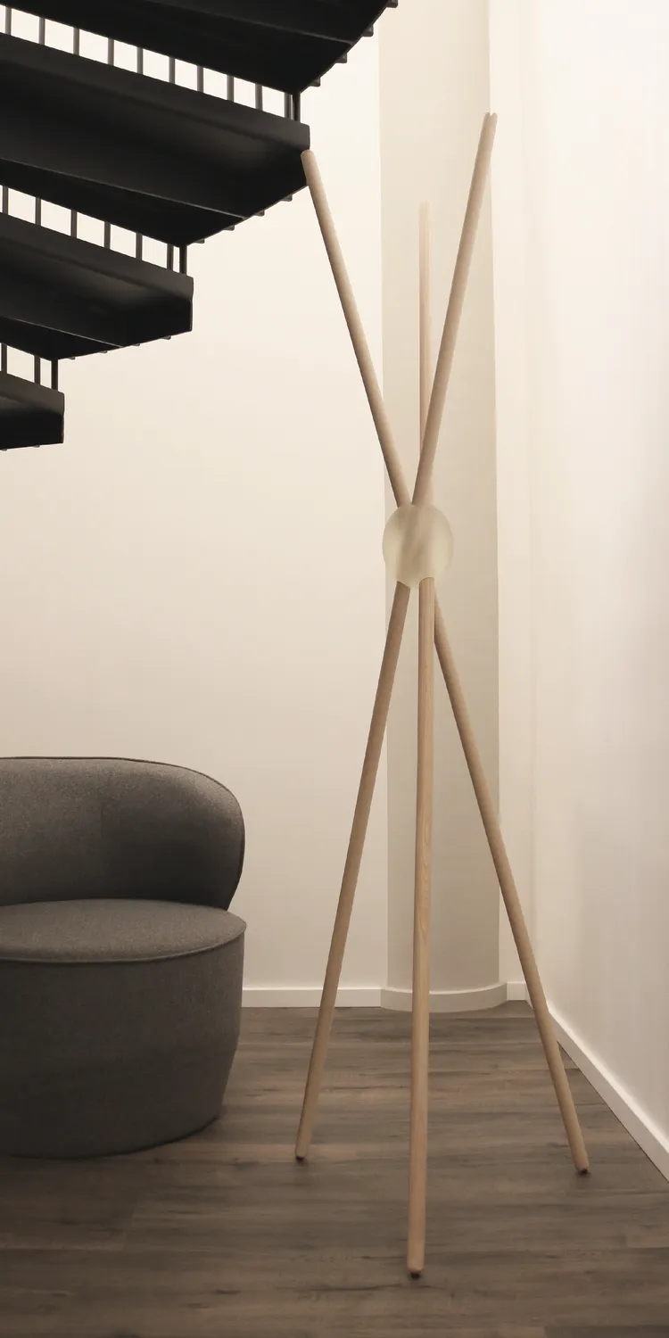Geelli Colombo appendiabiti tre aste design Starlux