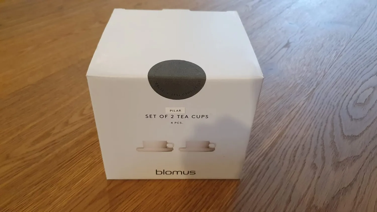 Blomus Pilar 63908 tazze da tè gres 2 pz 170 ml