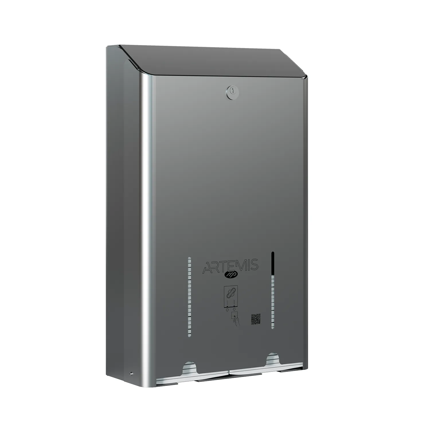 Marplast Artemis 975 distributore assorbenti inox lucido
