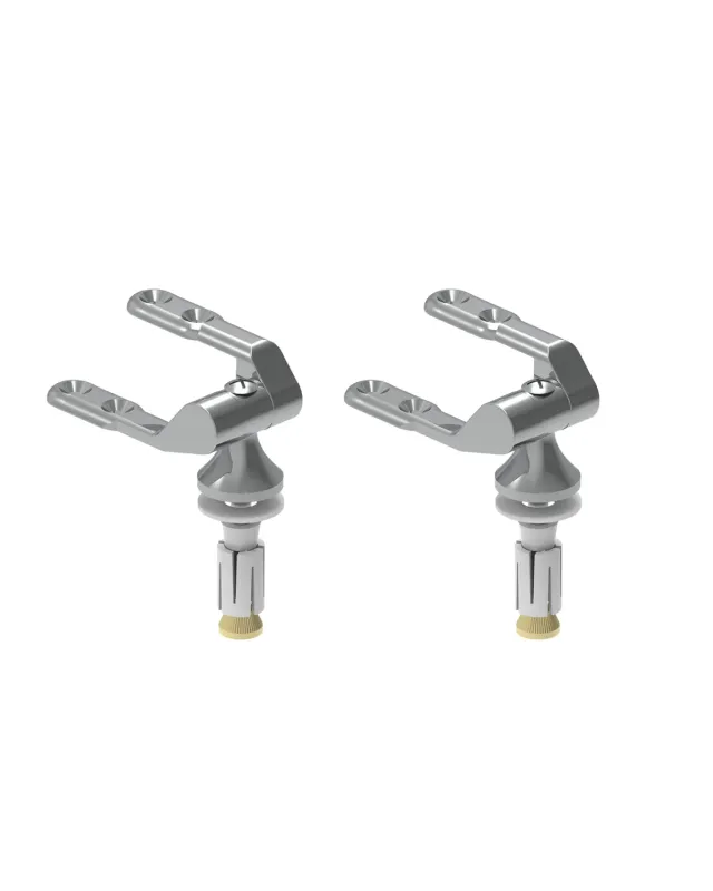 Saniplast 2FSE503560 Kit Cerniere WC Fisse Cromate