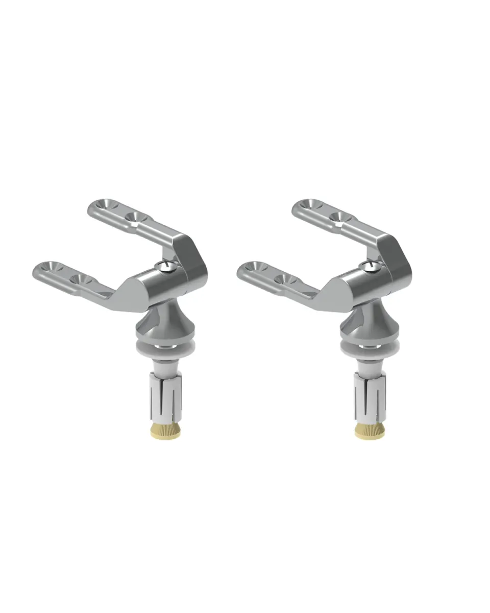 Saniplast 2FSE503560 Kit Cerniere WC Fisse Cromate