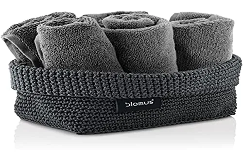 Blomus Tela 68885 cesto antracite L fibra sintetica