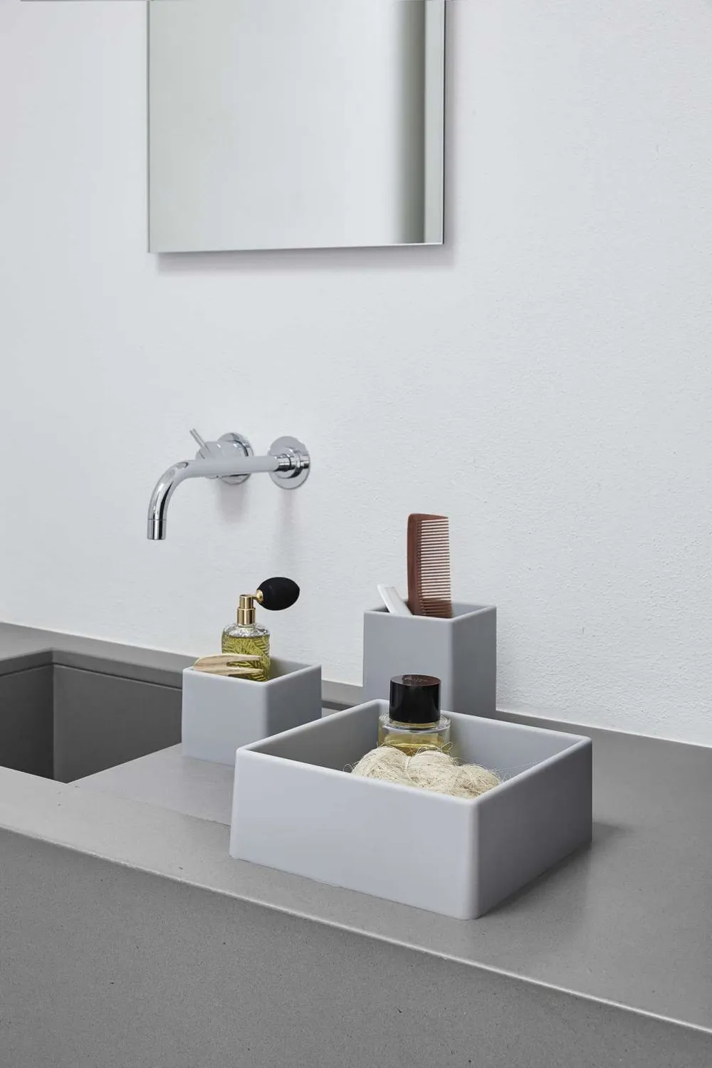 Geelli Fusto Quadro contenitore bagno per cassetto