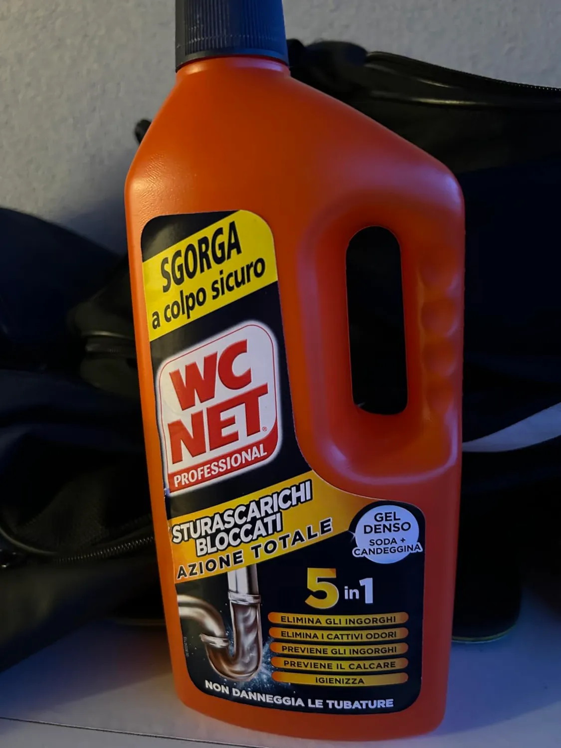 WC Net Professional sturascarichi gel 5 azioni 1000 ml
