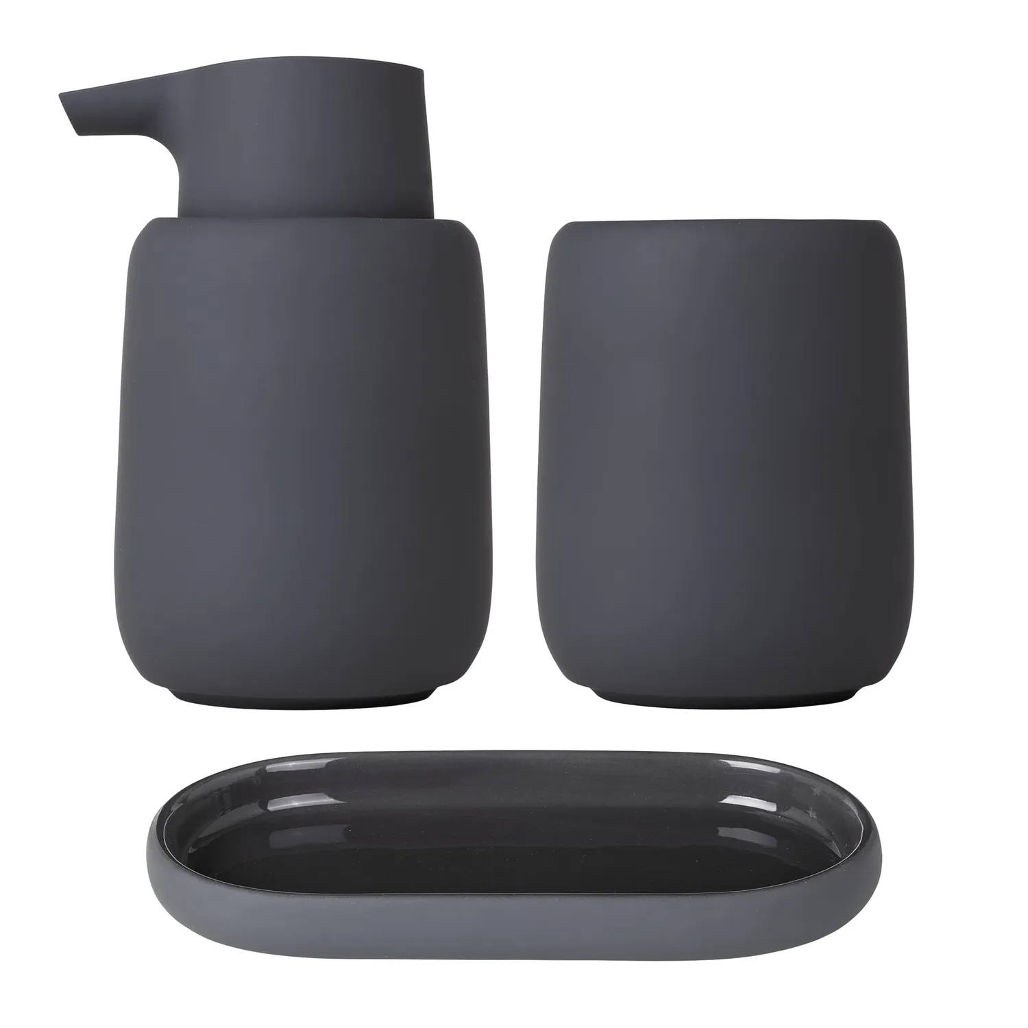 Blomus Sono Portasapone Ceramica 0,25 l Magnet