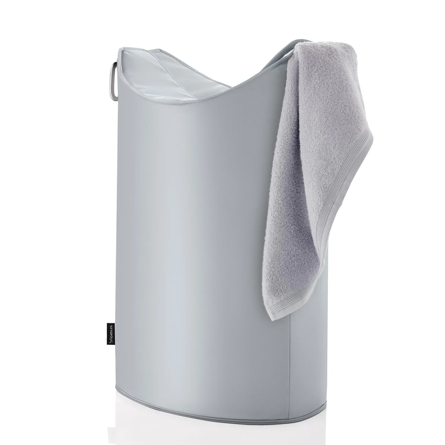 Blomus Frisco Portabiancheria Grigio Alluminio 42x66 cm